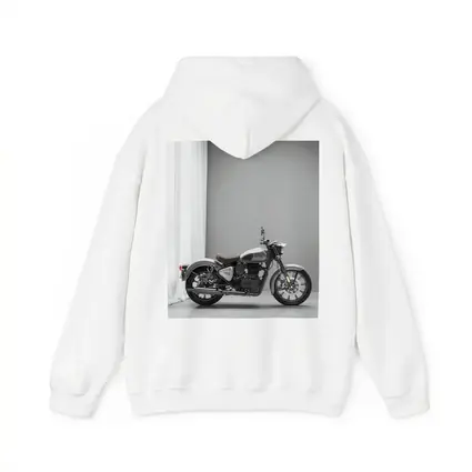 Royal Enfield Classic Silver Motorcycle Gray Studio