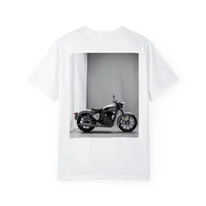 Royal Enfield Classic Silver Motorcycle Gray Studio