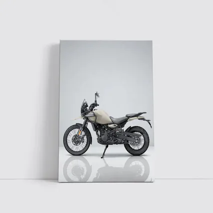Adventure Dual Sport Bike Sandy Beige Studio