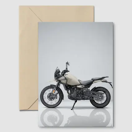 Adventure Dual Sport Bike Sandy Beige Studio