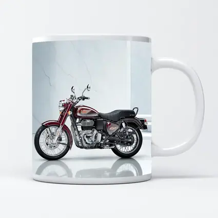 Royal Enfield Bullet Classic Maroon Studio