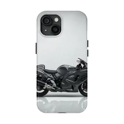 Suzuki Hayabusa Sport Bike Gray Studio