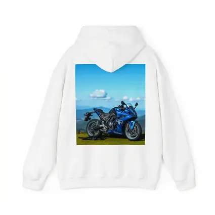 Suzuki GSX Superbike Blue Mountain Landscape