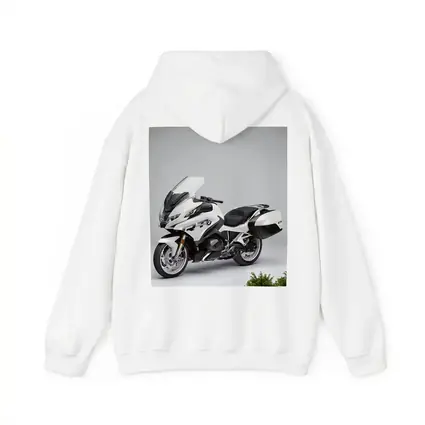 BMW R1250RT Touring Motorcycle White Studio