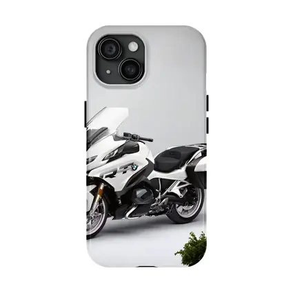 BMW R1250RT Touring Motorcycle White Studio