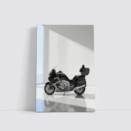 BMW Touring Motorcycle Black Minimal Studio
