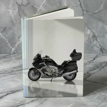 BMW Touring Motorcycle Black Minimal Studio