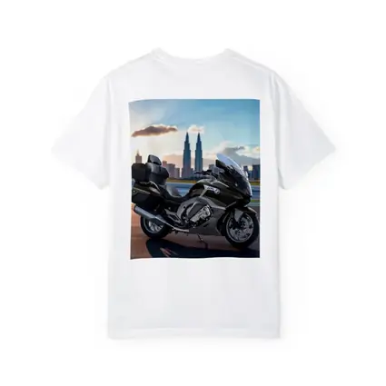 BMW K1600 GTL Touring Motorcycle City Skyline