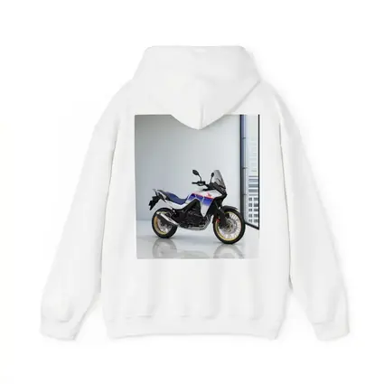 Honda Africa Twin Adventure Motorcycle White Studio