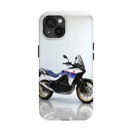 Honda Africa Twin Adventure Motorcycle White Studio