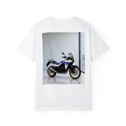 Honda Africa Twin Adventure Motorcycle White Studio