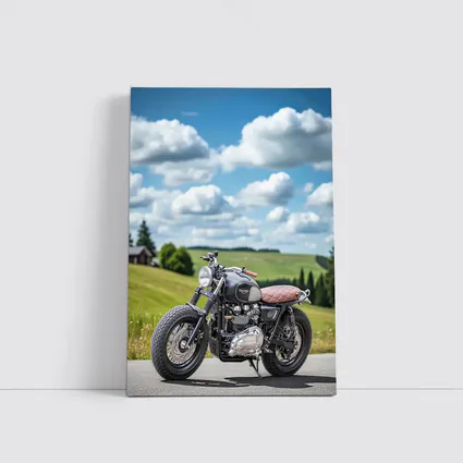 Triumph Bonneville Cafe Racer Green Hills