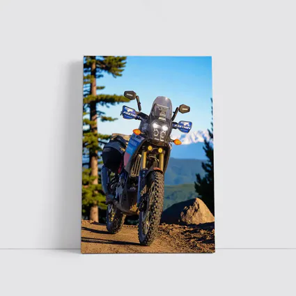 Yamaha Tenere Adventure Bike Mountain Trail