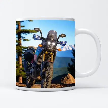 Yamaha Tenere Adventure Bike Mountain Trail