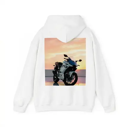 Yamaha R3 Sport Bike Sunset Sky