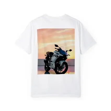 Yamaha R3 Sport Bike Sunset Sky