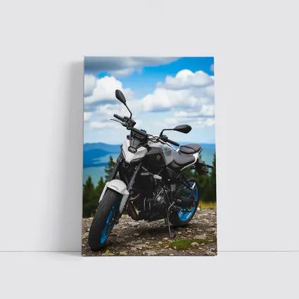 Yamaha MT07 Naked Bike Mountain Landscape