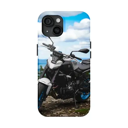 Yamaha MT07 Naked Bike Mountain Landscape