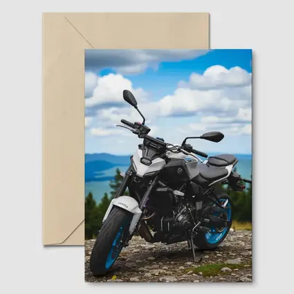 Yamaha MT07 Naked Bike Mountain Landscape