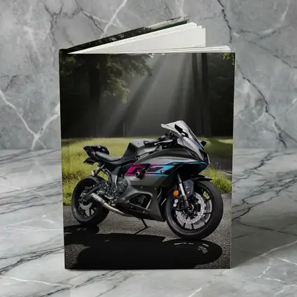 Sport Bike Superbike Forest Misty Road