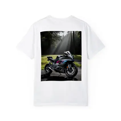 Sport Bike Superbike Forest Misty Road