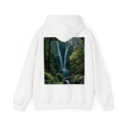 Tropical Waterfall Deep Jungle Forest