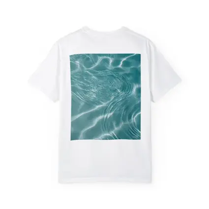 Clear Teal Pool Water Ripples Light Reflections