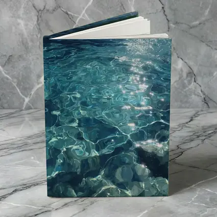 Clear Turquoise Ocean Water Sunlight Reflections