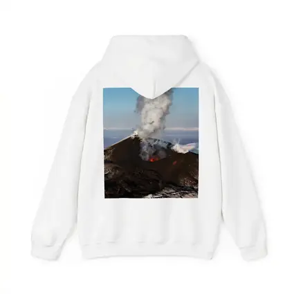 Active Volcano Eruption Lava Smoke Iceland