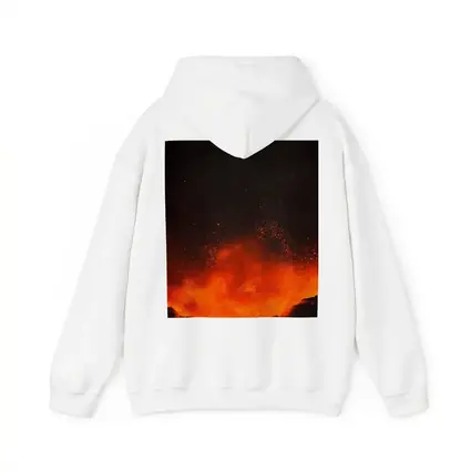 Volcanic Eruption Lava Explosion Dark Night