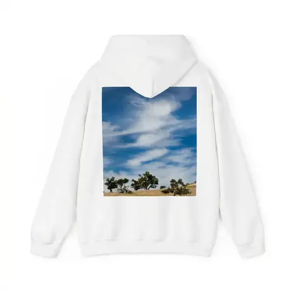 Argan Trees Under Blue Wispy Sky