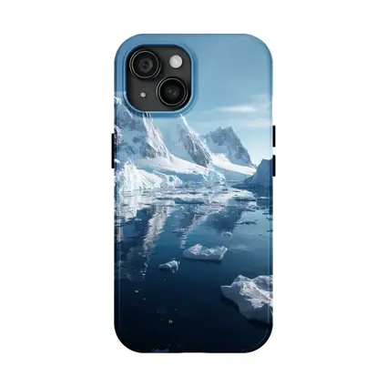 Arctic Ice Glaciers Blue Mountain Water