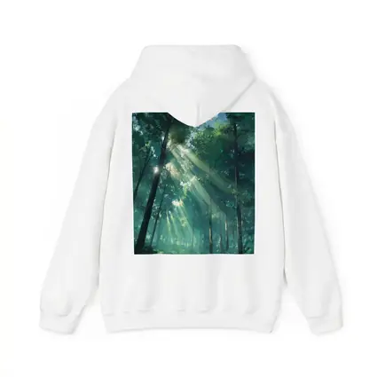Anime Forest Sunlight Rays Through Trees