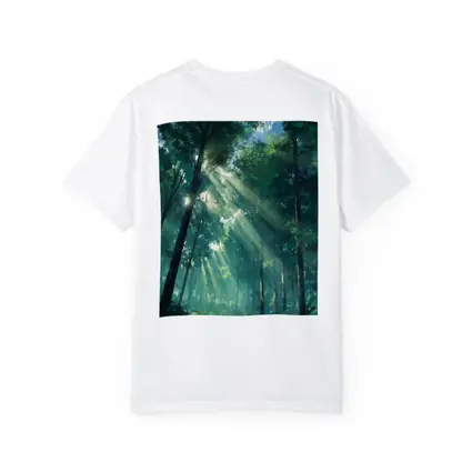 Anime Forest Sunlight Rays Through Trees