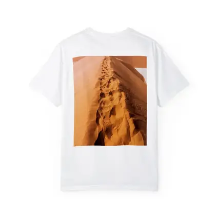 Desert Sand Dune Footprints Sunny Africa
