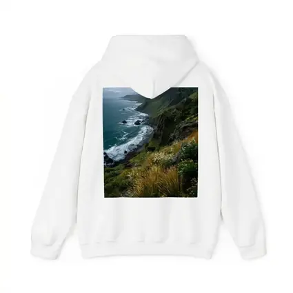 Rugged Coastal Cliffs Wild Grass Ocean View