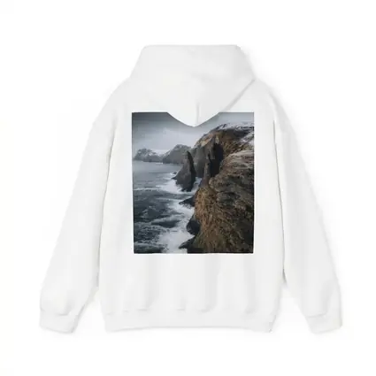 Rocky Coastal Cliffs Winter Ocean Waves