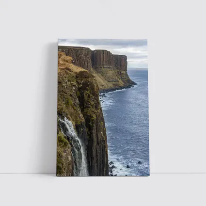 Kilt Rock Cliffs Waterfall Isle of Skye