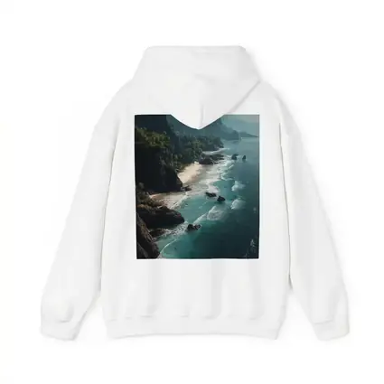 Aerial Coastal Cliffs Turquoise Ocean Waves