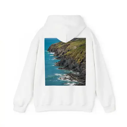 Rocky Coastal Cliffs Above Turquoise Ocean Waves