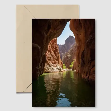 Red Rock Canyon Slot Green River