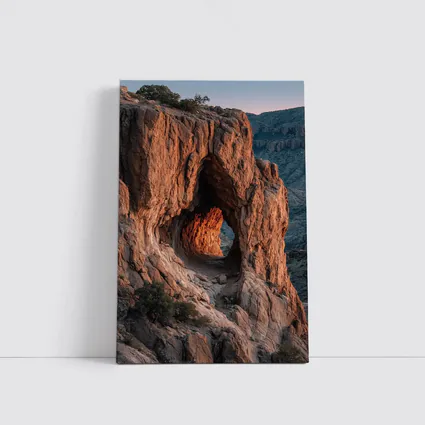 Red Rock Arch Canyon Desert Southwest Landscape