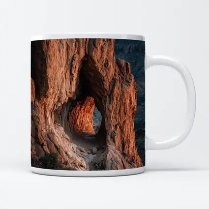 Red Rock Arch Canyon Desert Southwest Landscape