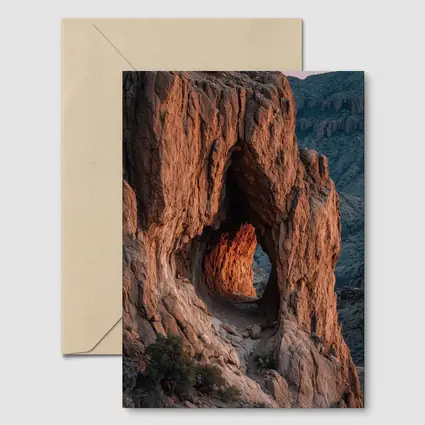 Red Rock Arch Canyon Desert Southwest Landscape