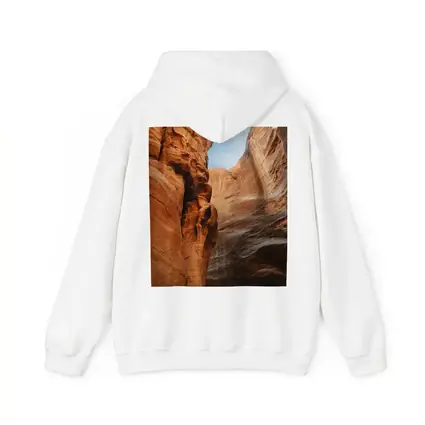 Red Rock Slot Canyon Blue Sky