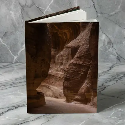 Narrow Sandstone Canyon Slot Rock Walls