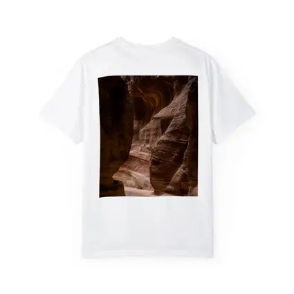 Narrow Sandstone Canyon Slot Rock Walls