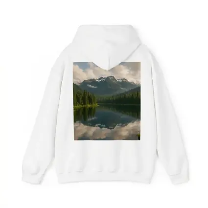Mountain Lake Reflection Pine Forest Landscape