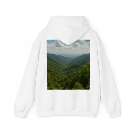 Green Mountain Forest Valley Summer Landscape