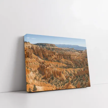 Bryce Canyon Hoodoos Red Rock Desert View